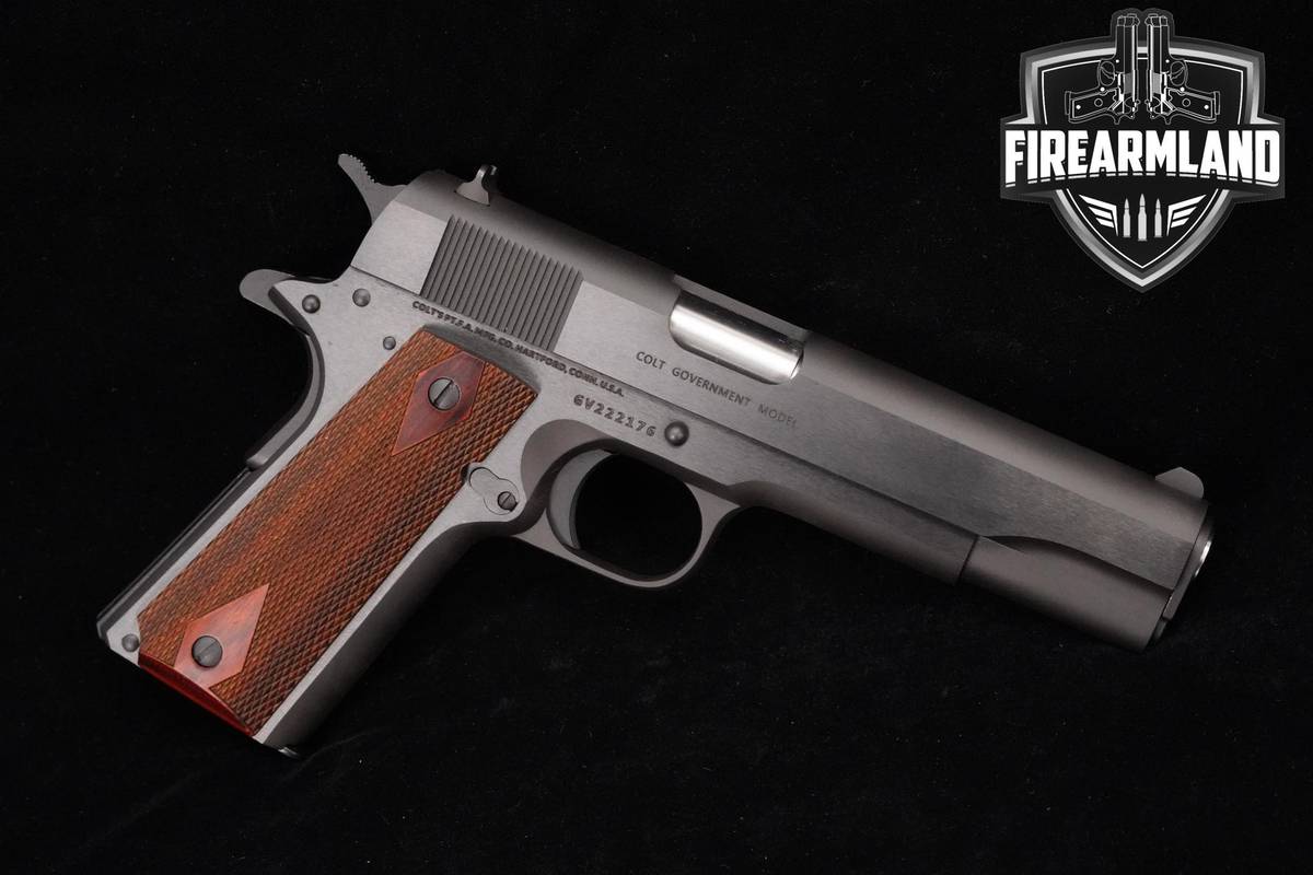 CLASSIC Colt Government Model Series 70 45-ACP 1911-A1 5" Blued +ORIG CASE