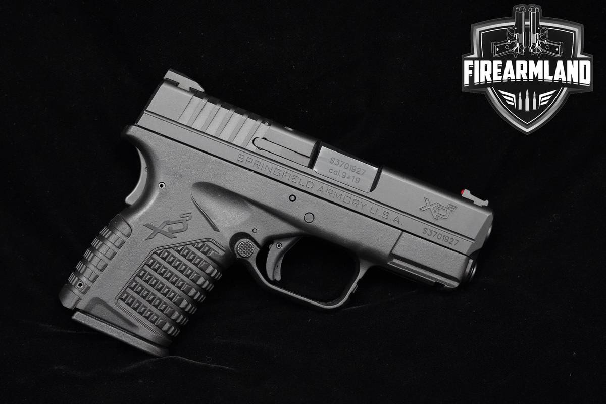 Springfield Armory XDS-9 3.3 9mm Springfield XDS-9 XD-S +2 MAGS & ORIG CASE