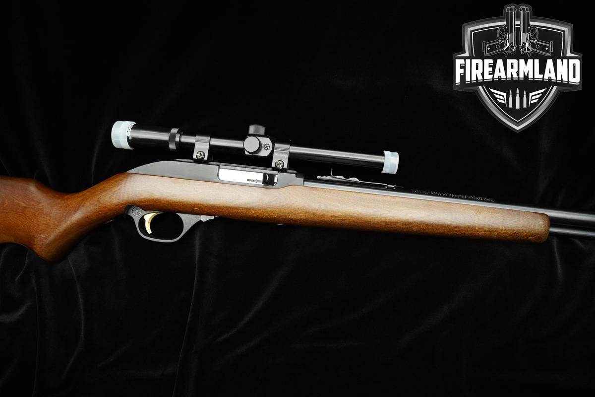 1986-89 Marlin Model 600 22LR 22" Blued 600 Marlin M600 +OPTIC
