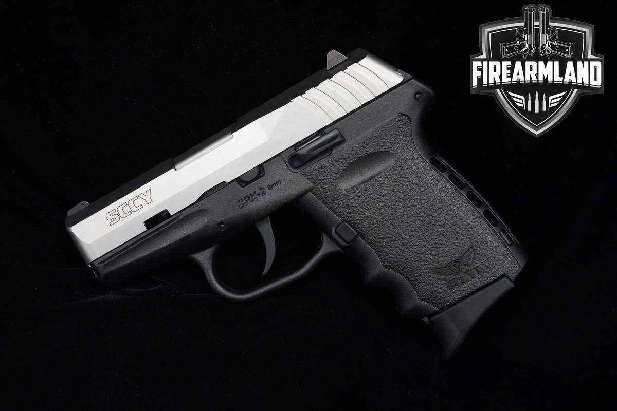 SCCY Industries CPX-2 9mm 3.1" Two-Tone SCCY CPX-2 +2 MAGS & HOLSTER