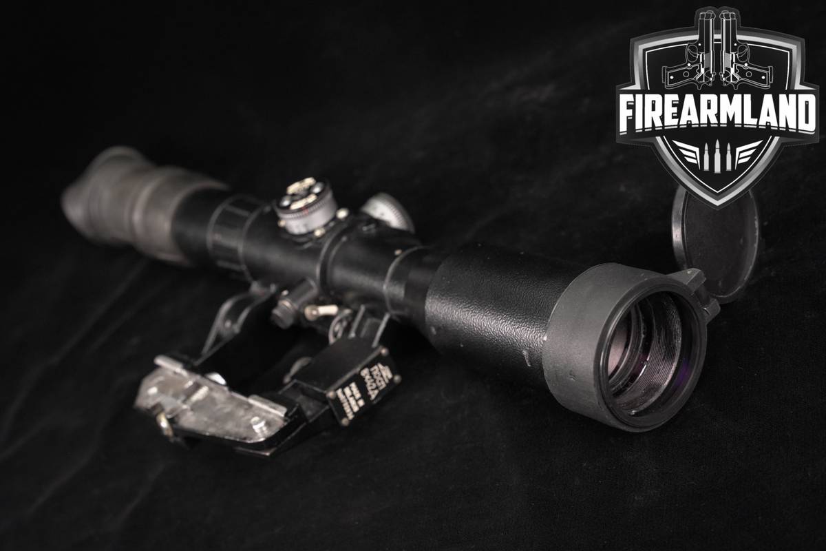 BelOMO POSP 4x24 Illuminated 4x Magnification PSO-1 Reticle Scope