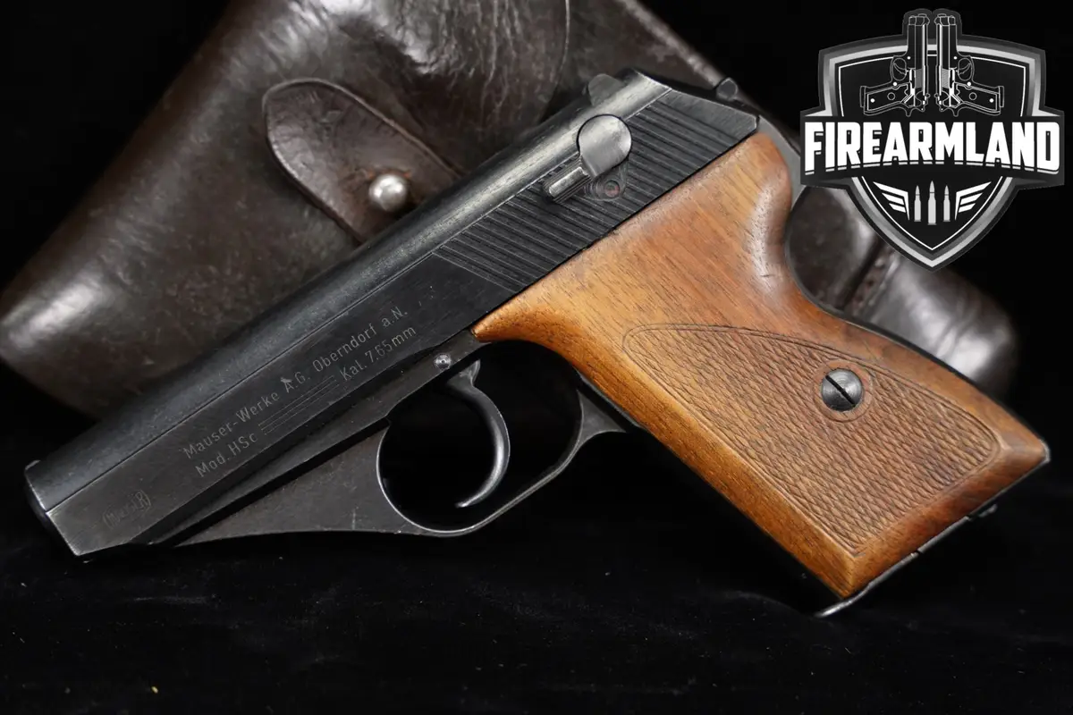 1945 Mauser HSc Army-Accepted (WaA135) 32-ACP 3.4" Blued +HOLSTER