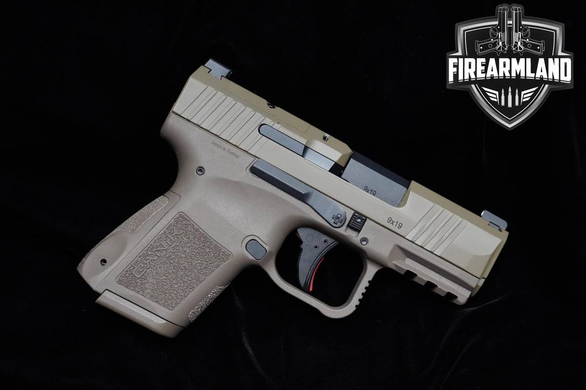 Canik MC9 Mete 9mm 3” FDE Canik +2 MAGS, ORIG CASE & HOLSTER