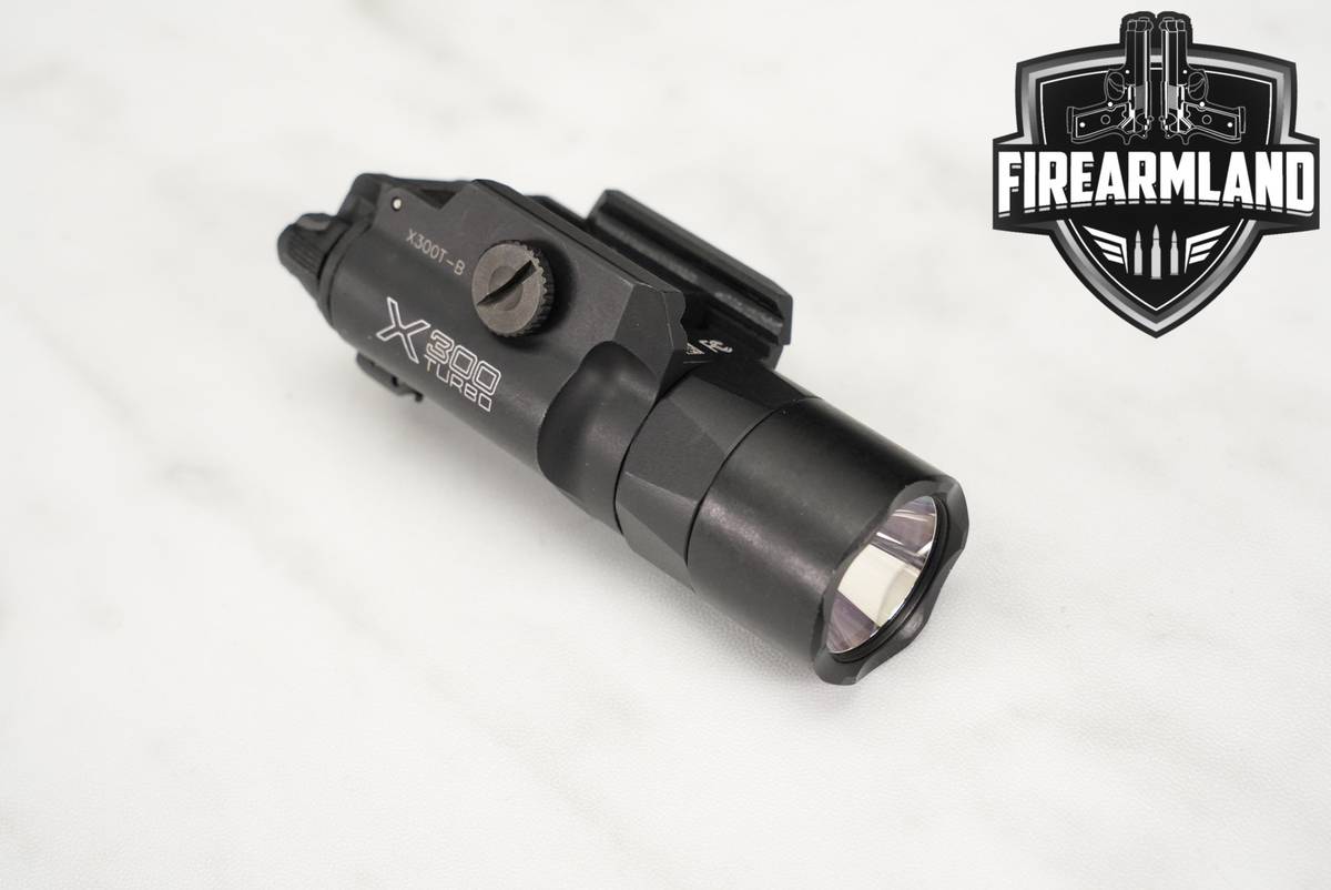 SureFire X300 Turbo X300T-B 650 Lumens & 66,000 Candela Weapon Light X300TB