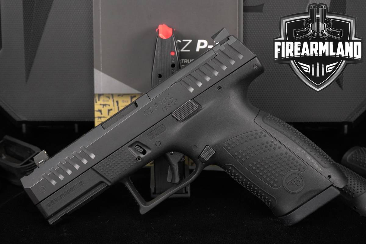 CZ P-10 C Optics-Ready OR PORTED 9mm 4 P10C P10 +2 MAGS