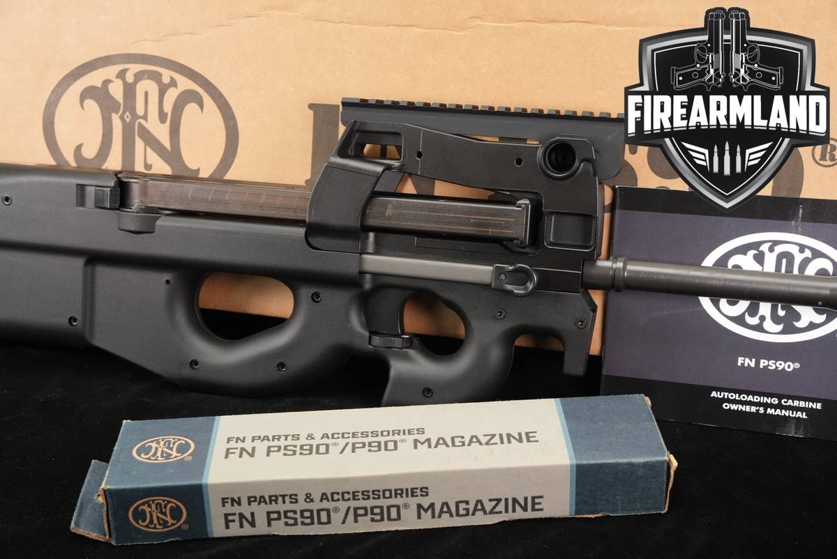 LIKE-NEW FN PS90 Standard 5.7x28 16" PS-90 +2 MAGS