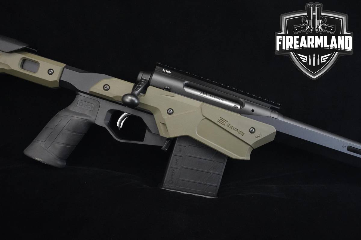 Savage Arms Axis II Precision 308 Win 22" Matte Blue Savage Axis-II +2 MAGS