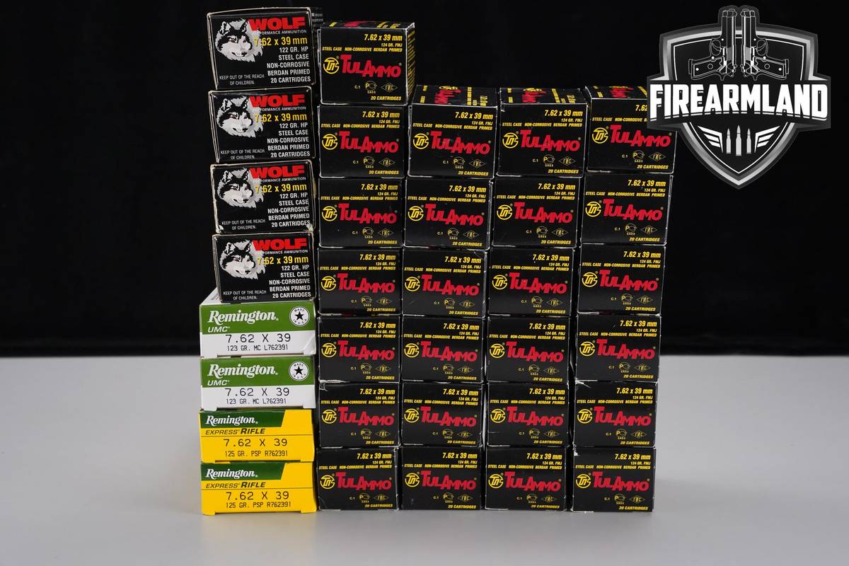 660 RDS! 7.62x39 Ammo 762