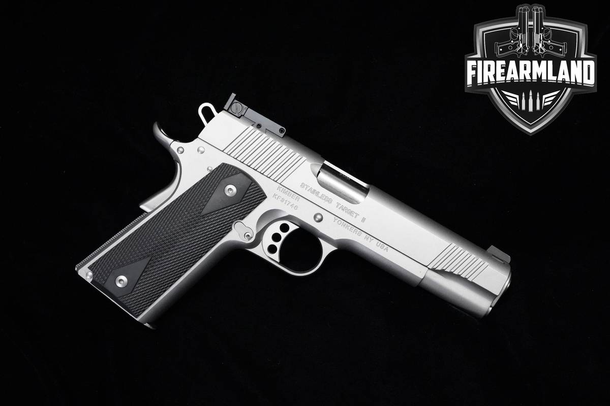 Kimber Stainless Target II 9mm 5" Stainless Steel 1911 Kimber Target 2