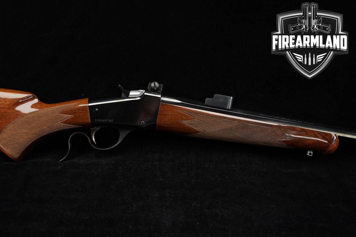 1996 Browning Model 1885 Low Wall 243 Win 24" Blued & Walnut +ORIG BOX