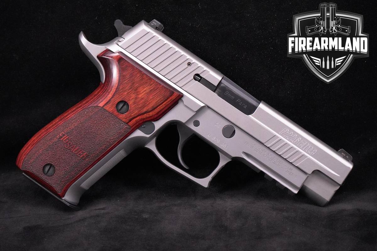 2012 Sig Sauer P226 Elite 9mm 4.2" Stainless Steel P-226 +ORIG CASE