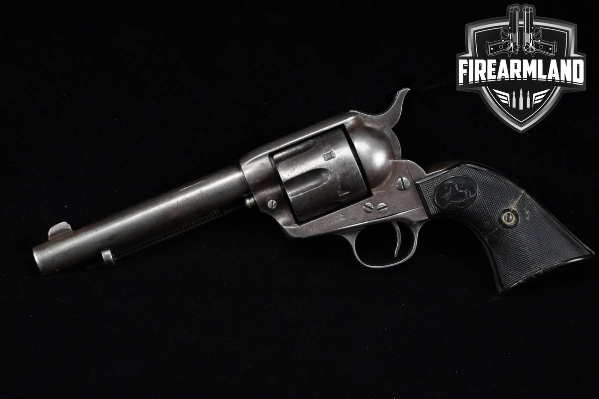 ANTIQUE 1901 Colt Single Action Army Bisley Model 38-40-Win 5.5" Colt SAA