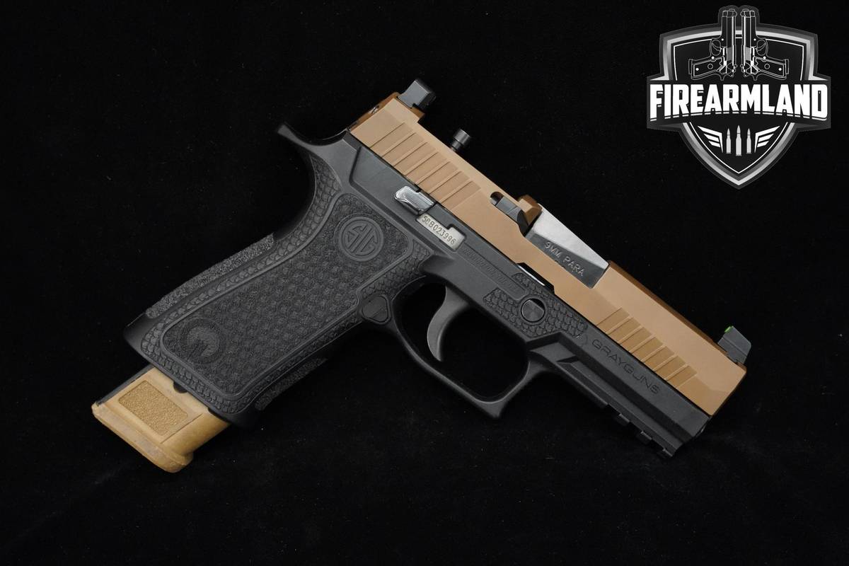 Sig Sauer P320 Compact 9mm 4.4" Two-Tone Sig-Sauer P320C P320-C +ORIG BOX