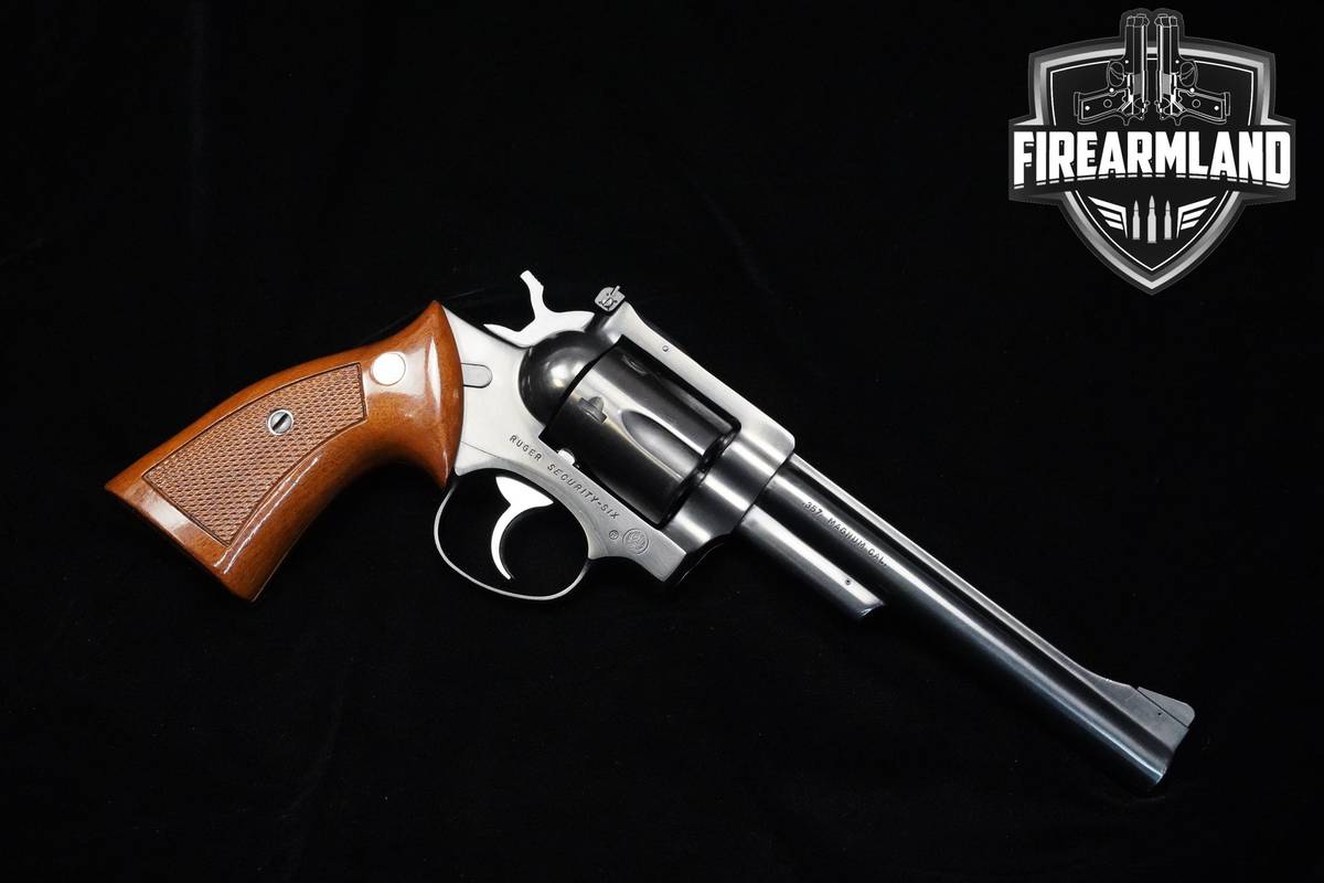 VINTAGE 1979 Ruger Security-Six 357 Magnum 6" Blued Ruger Security-6 DA/SA