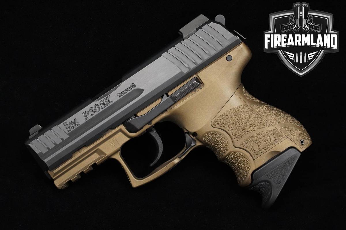 Heckler & Koch H&K-HK P30SK 9mm Two-Tone H&K-HK-P30SK +2 MAGS & ORIG BOX