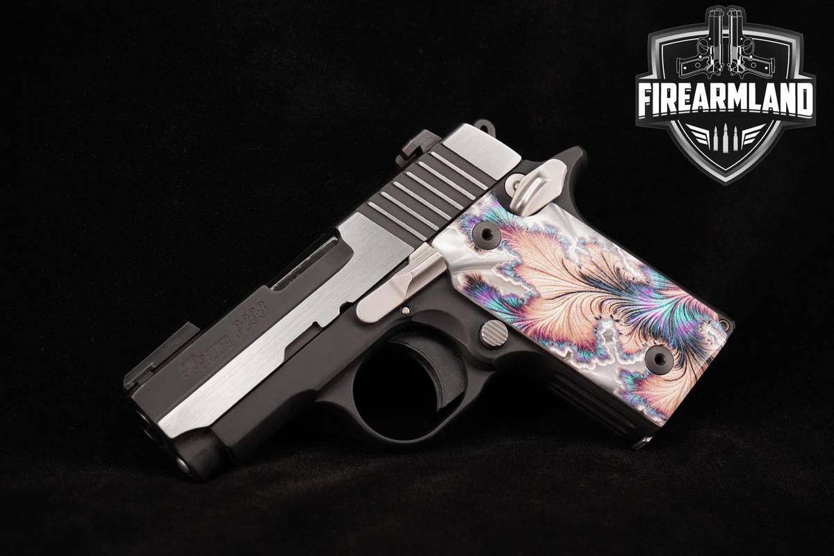 SIG CUSTOM SHOP! Sig Sauer P238 Equinox 380 ACP Nitron Sauer-P238 P-238