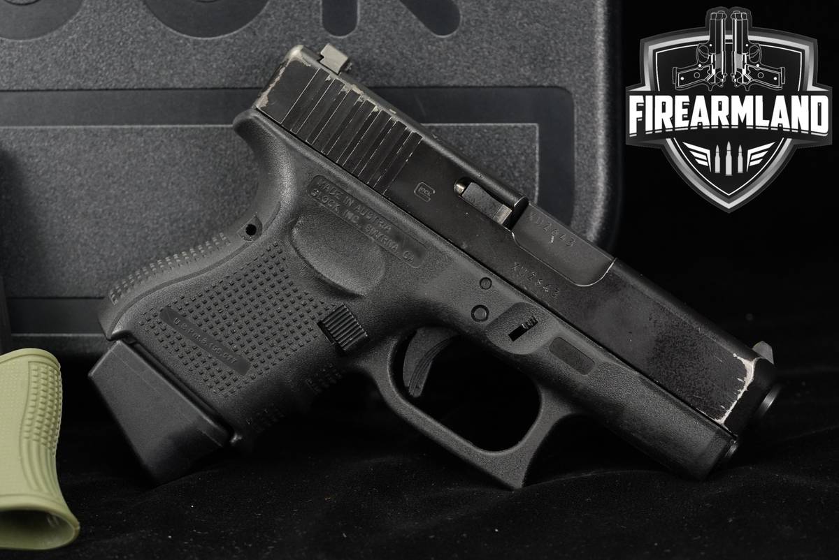 Glock 26 Gen4 G26 Gen 4 9mm 3.43 +3 MAGS & ORIG CASE