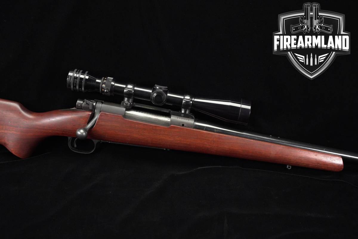 1965 Winchester Model 70 Post-64 Push-Feed 243 Win 22" Blued Hunting Rifle