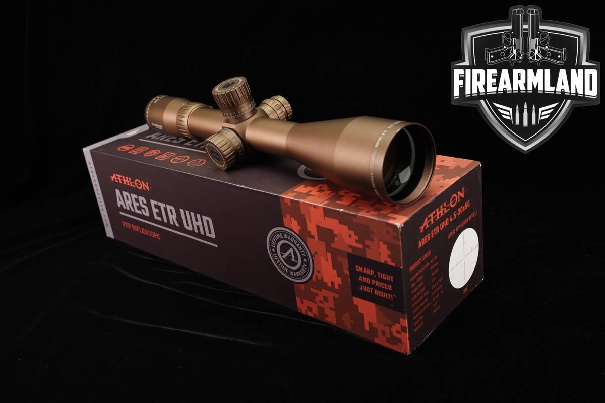 Athlon Optics Ares ETR UHD 4.5-30x56 FFP APLR2 MOA Reticle +ORIG BOX