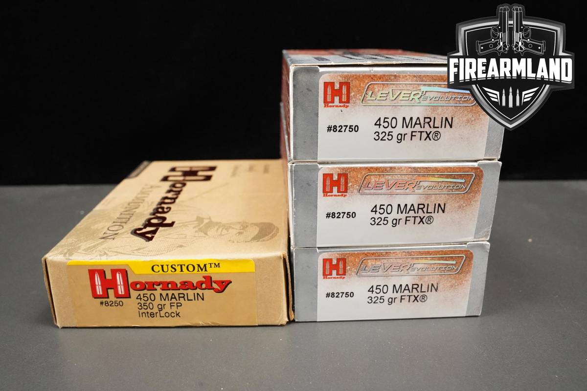 450 Marlin Ammo 450-Marlin Ammunition 80 ROUNDS
