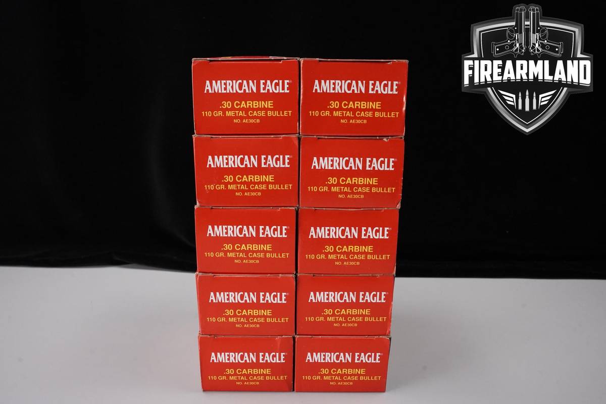 550 RDS! 30 Carbine Ammo