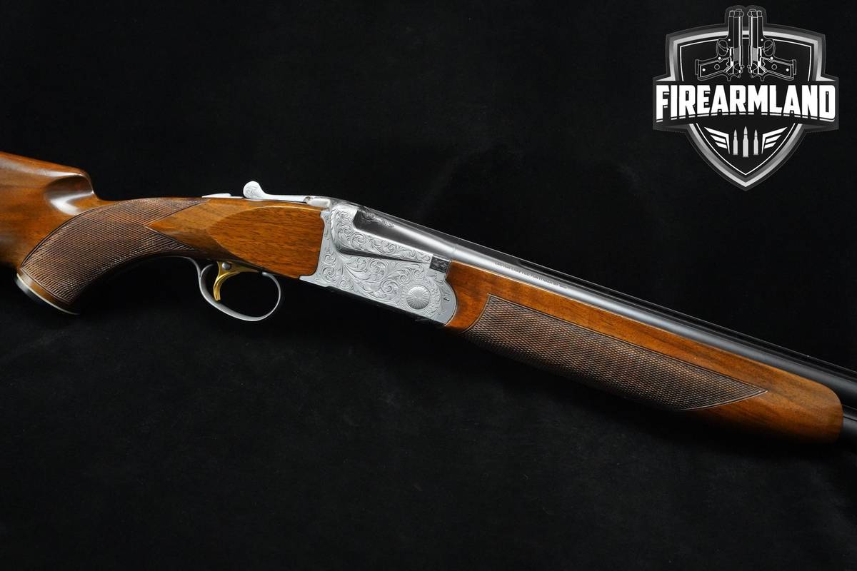ENGRAVED Ithaca-SKB Model 700 12GA Engraved 12-Gauge 26" Ithaca SKB 700