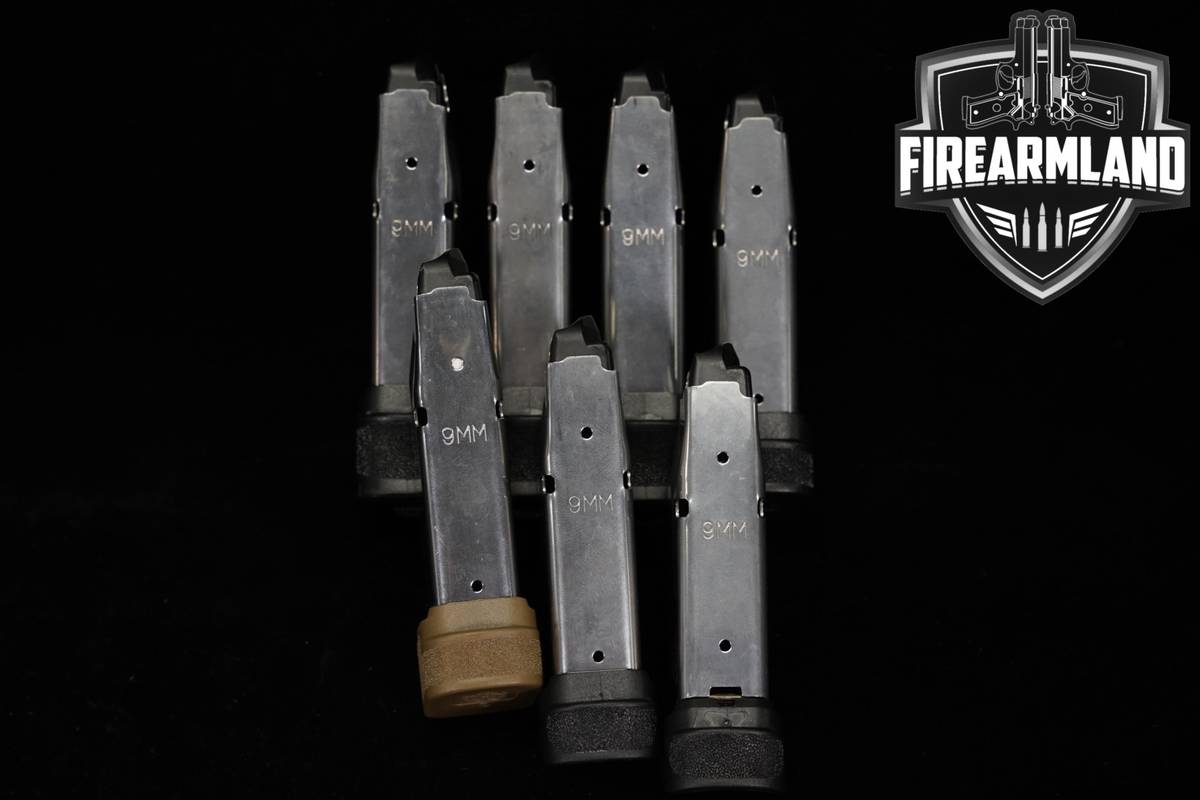 SEVEN (7) Springfield Armory Hellcat Magazines 9mm Luger Mags