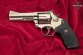 1982 Smith & Wesson (S&W) Model 586 No Dash; M-Stamped Recall Modification .357 Mag. Nickel in Good Condition Image 2