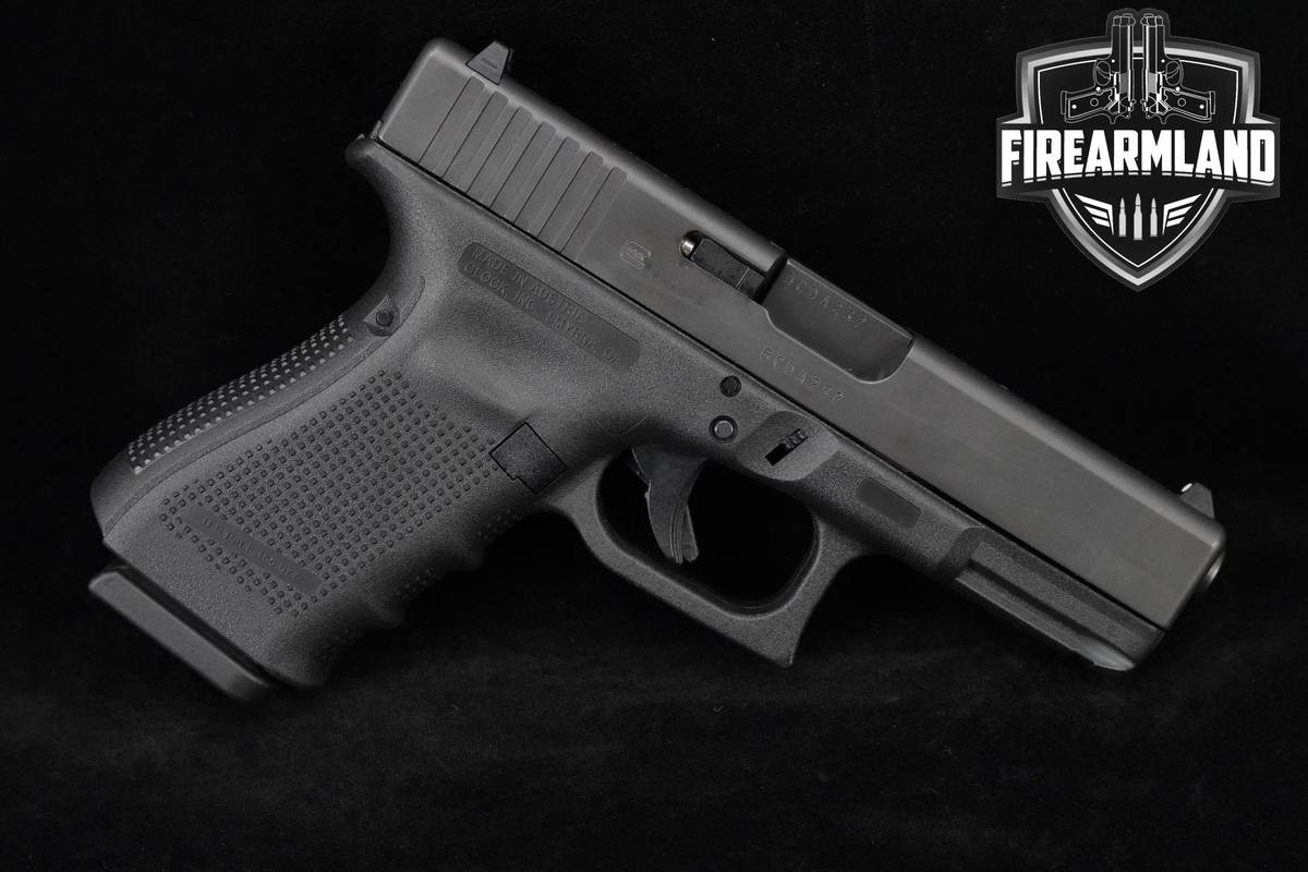 Glock 19 Gen4 9mm Glock-19 G19 Gen-4 +2 MAGS & ORIG CASE