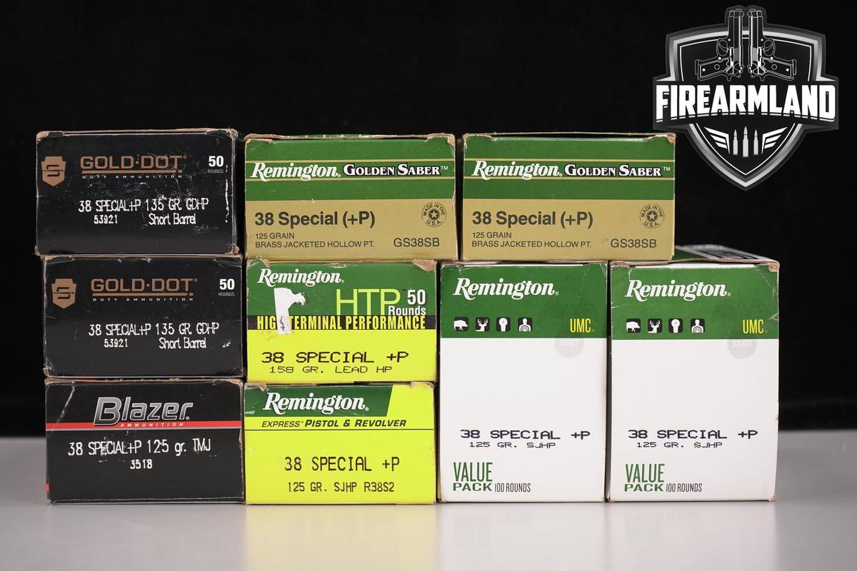 500 RDS! 38 Special +P Ammo 38Spl