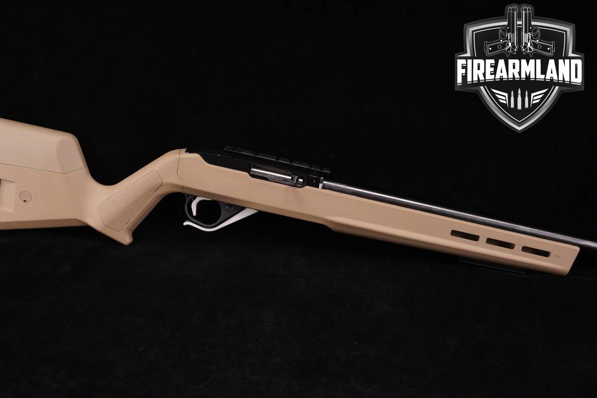 Ruger 10/22 Carbine 22-LR 18" Blued/Stainless & FDE +UPGRADED