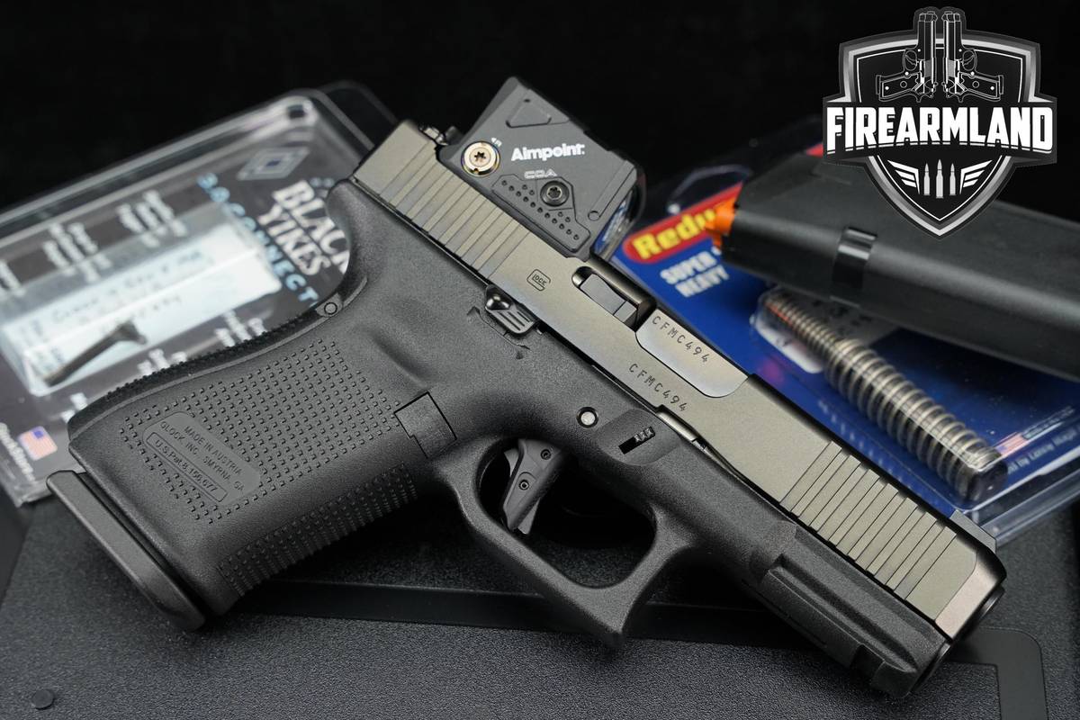 Glock 19 COA Gen5 MOS 9mm G19 Gen-5 +3 MAGS, ORIG CASE & AIMPOINT OPTIC
