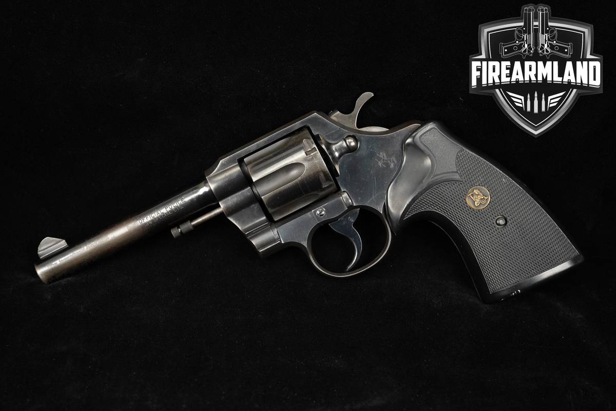 1950 Colt Official Police 38 Special 5 Blued DA/SA