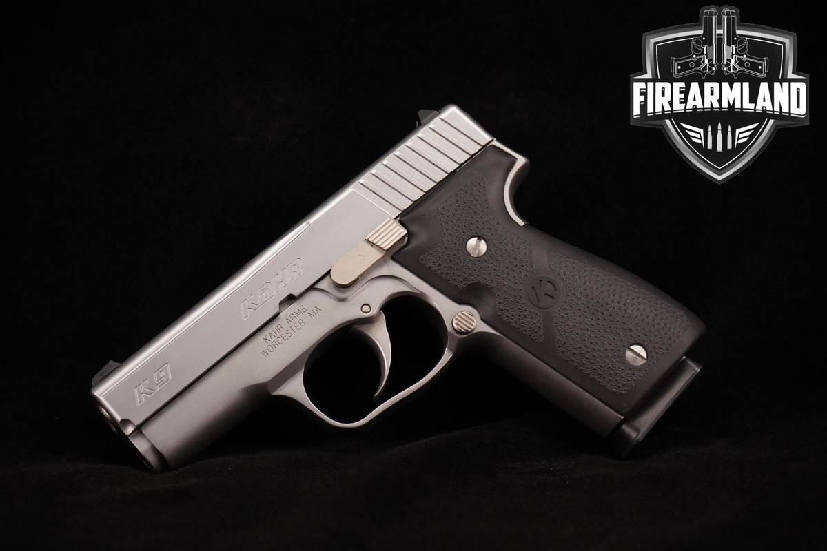 Kahr Arms K9 9mm 3.5" Matte Stainless K-9 +3 MAGS & ORIG CASE