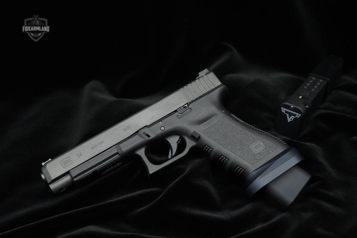 Mini Combat Master TTI Glock 34 9mm Pistol Milled Taran Tactical Glock G34