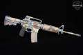 Anderson AM-15 5.56mm NATO Custom Camo Pattern in Good Condition Image 3