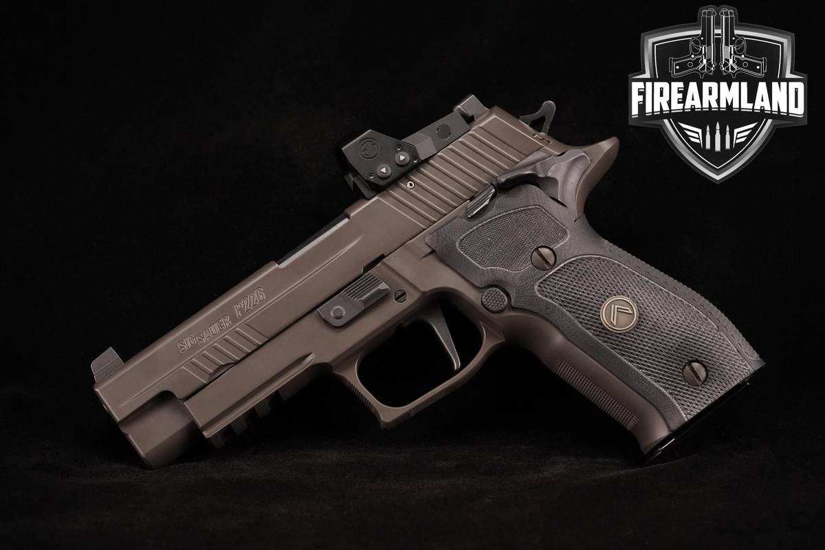 Sig Sauer P226 Legion SAO RXP 9mm 4.4" Legion Gray P 226 +ORIG CASE & OPTIC