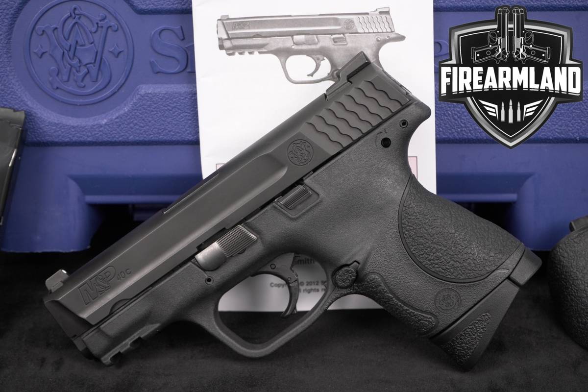 Smith & Wesson M&P 40c First Gen 40 S&W M&P40-C +2 MAGS & ORIG CASE