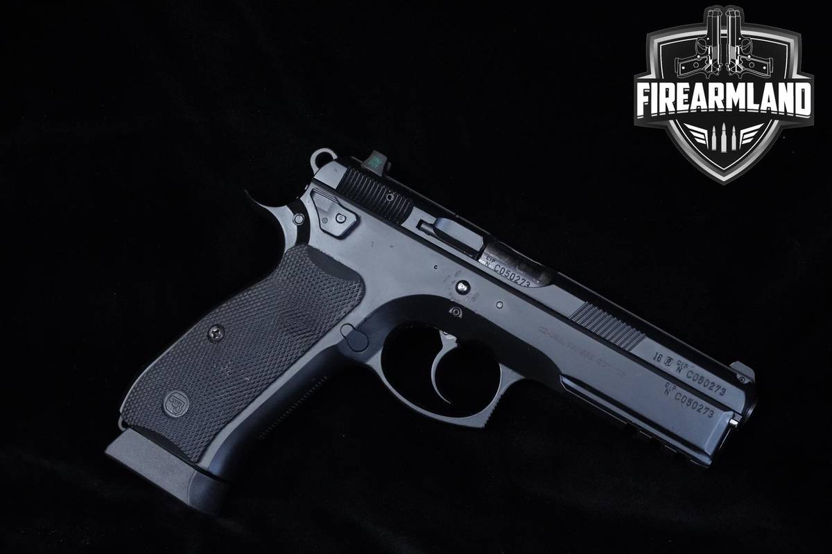 CZ 75 SP-01 Tactical 9mm Black Polycoat CZ-75 SP-01 SP01 2 MAGS & ORIG CASE