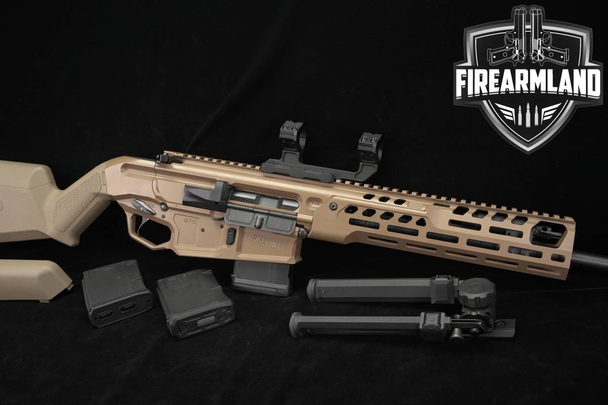 Sig Sauer MCX-R Regulator 5.56 NATO 16" FDE Gen II NiR Cerakote +3 MAGS