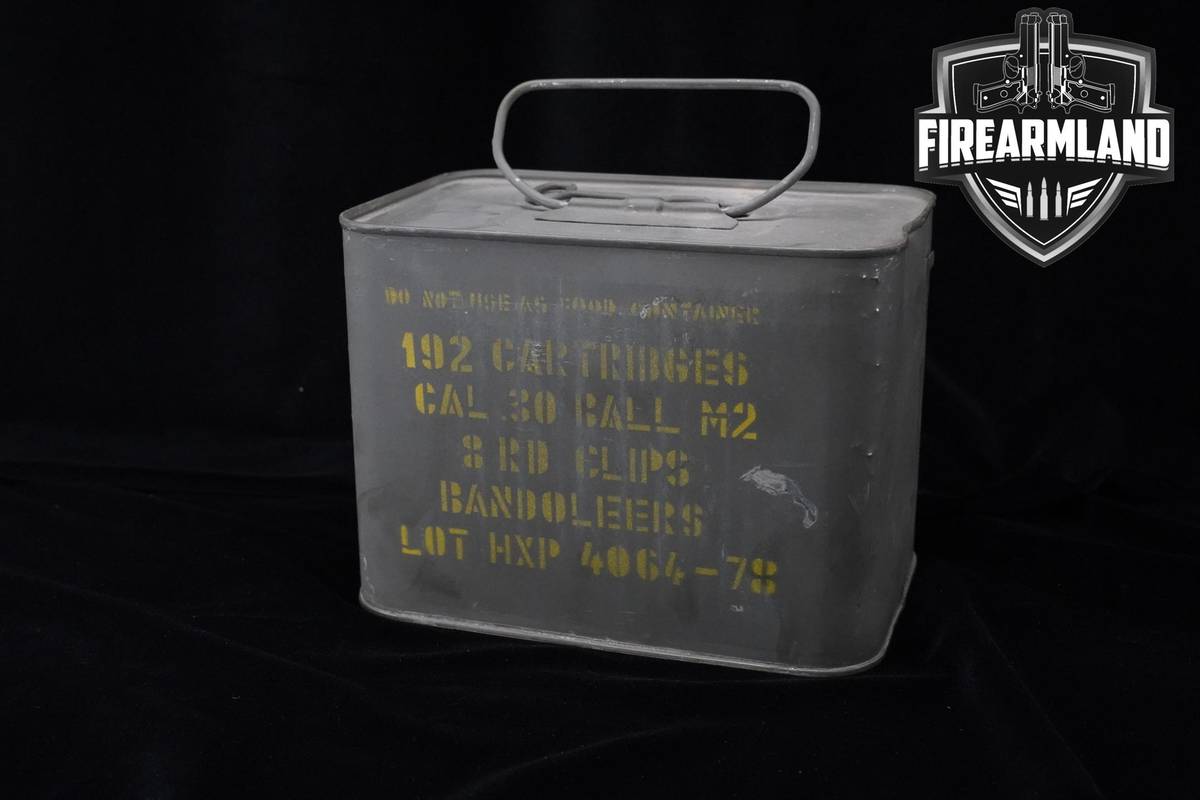 Greek HXP M2 Ball .30-06 Spam Can Ammo 30-06 Ammo 192 ROUNDS