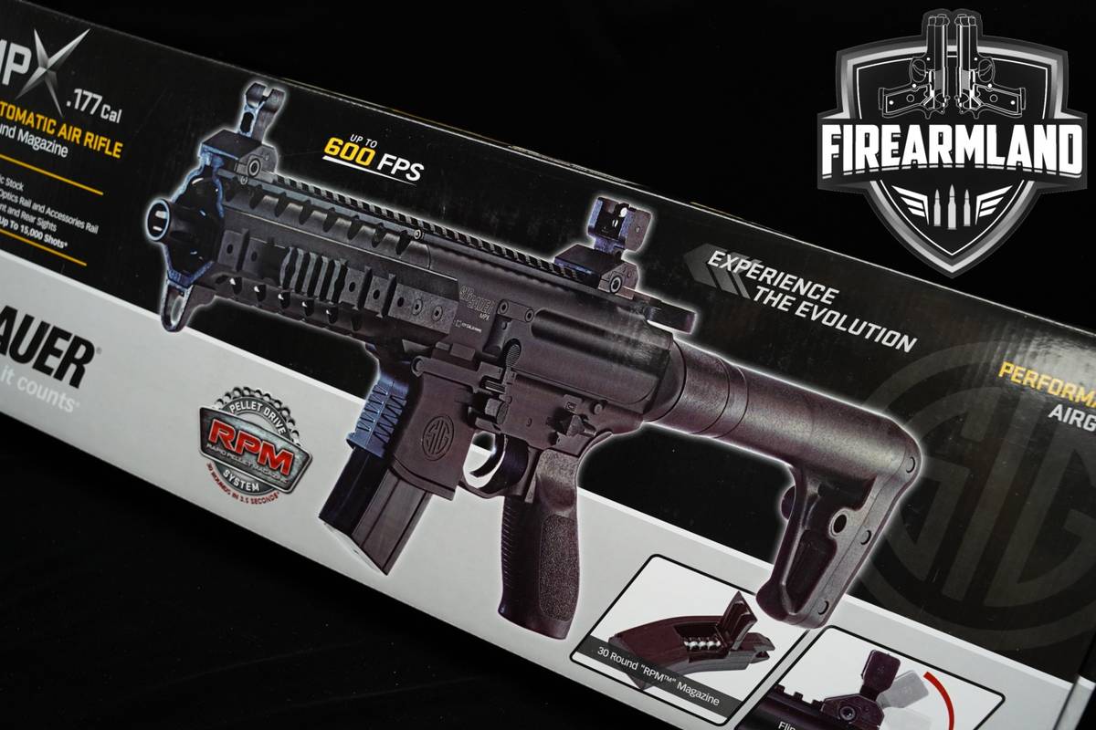 UNFIRED Sig Sauer MPX Air Rifle 177 AIRGUN +ORIG BOX