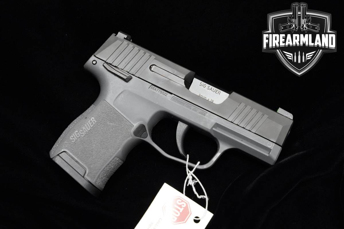 Sig Sauer P365 9mm 3.1" Nitron P365 +2 MAGS & ORIG CASE