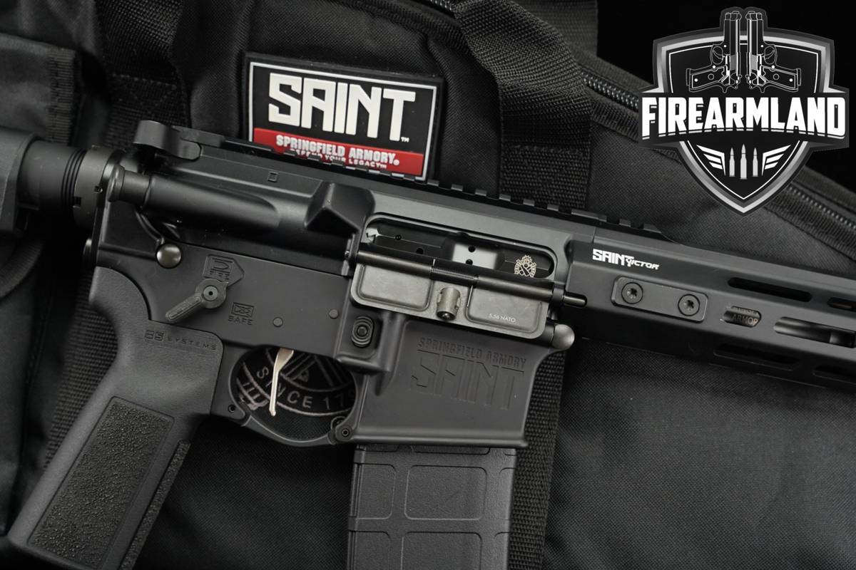 Springfield Armory SAINT Victor 5.56 NATO AR-15 AR15 7.5" M-LOK +ORIG CASE