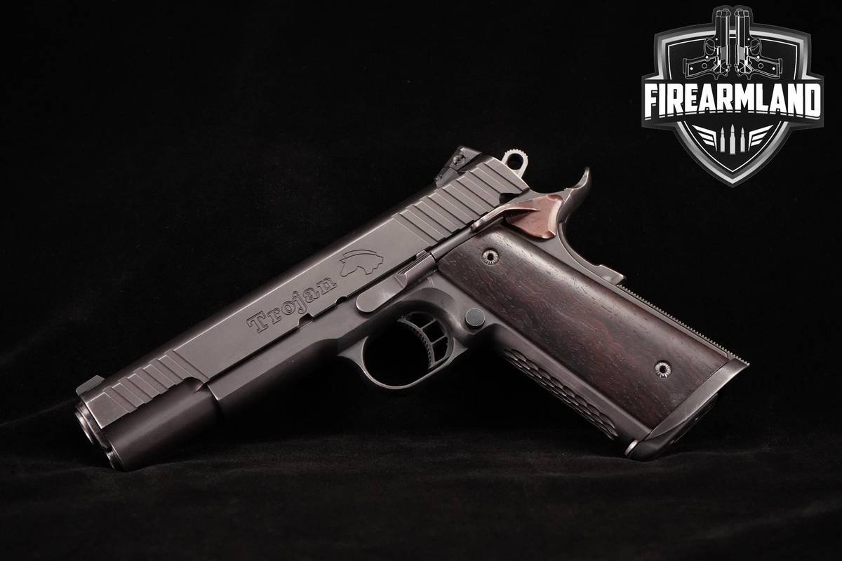 Staccato STI Trojan 45 ACP 5" Blued 1911 +2 MAGS & HOLSTER