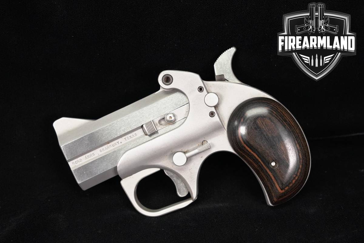 Bond Arms Texas Defender 45-LC/410-Gauge 3" Stainless +HOLSTER