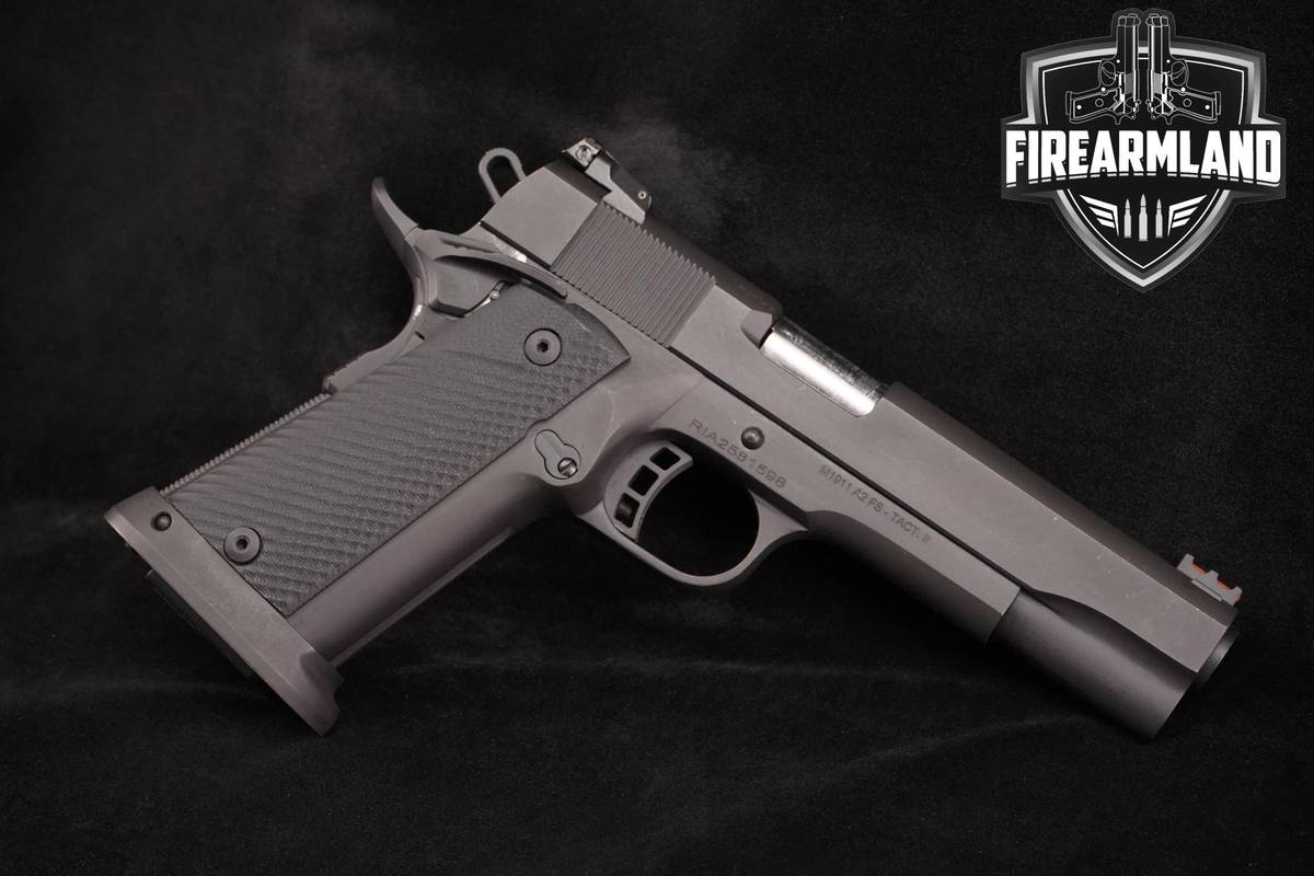 Rock Island Armory RIA M1911 A2 FS Tactical II 1911 5" +3 MAGS & CASE