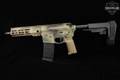 Palmetto State Armory (PSA) PA-15 Pistol .300 AAC Blackout (7.62x35mm) Multitone Camo in Good Condition Image 2