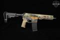 Palmetto State Armory (PSA) PA-15 Pistol .300 AAC Blackout (7.62x35mm) Multitone Camo in Good Condition Image 3