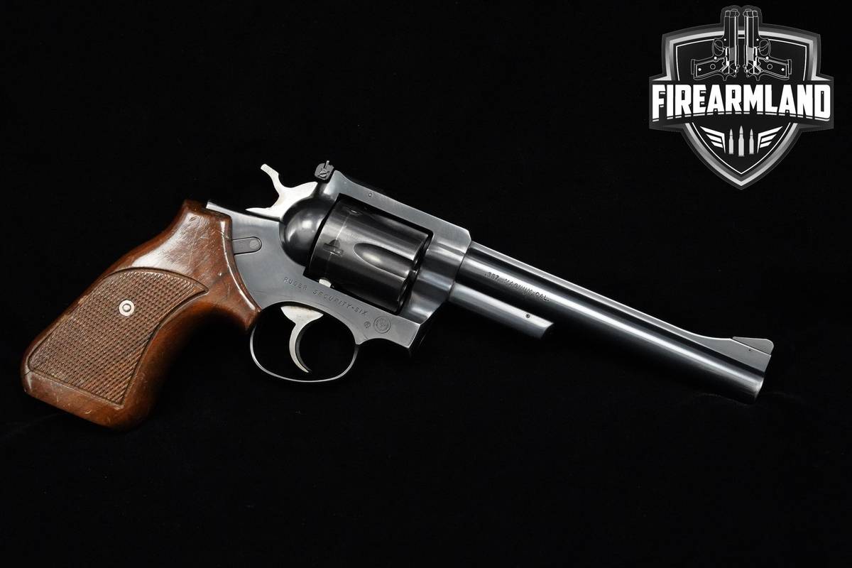 1976 Ruger Security-Six 357 Magnum Blued Ruger Security6 Security-6 DA/SA